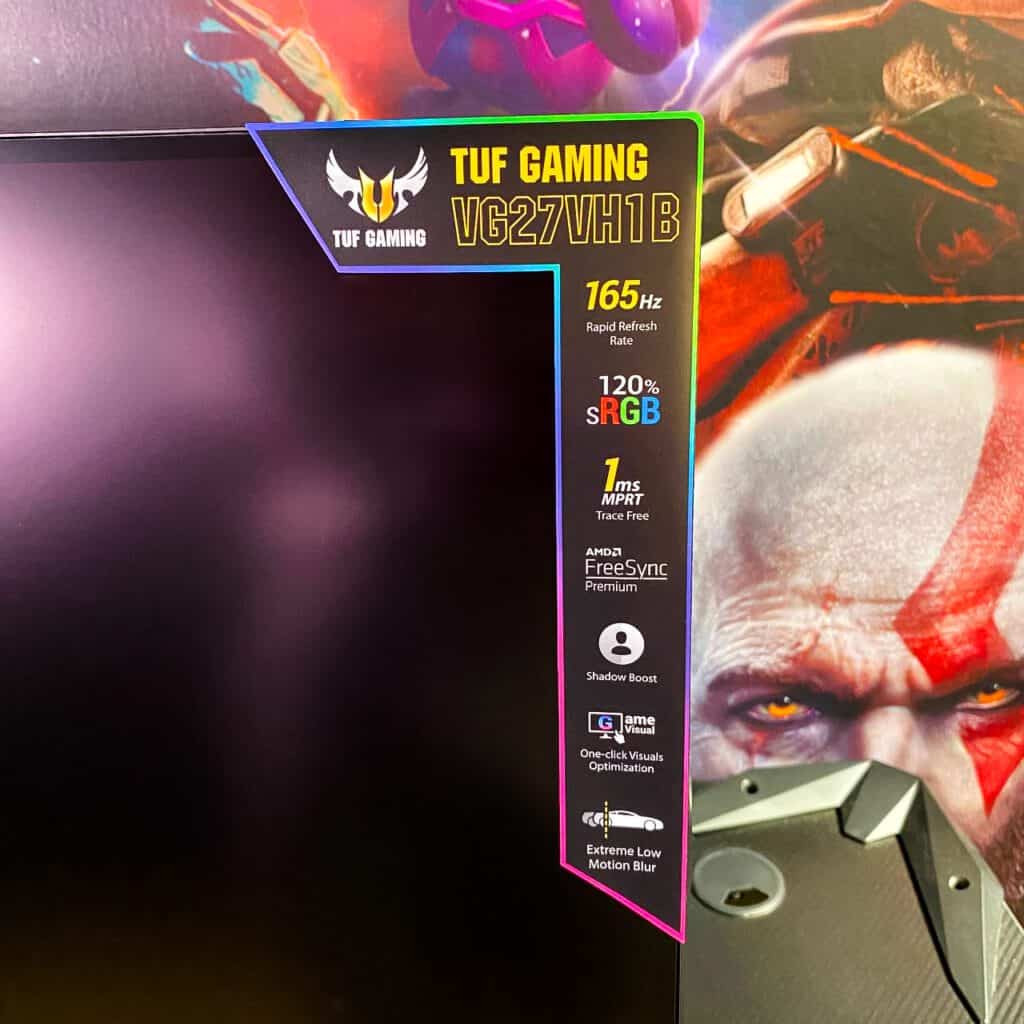 Asus TUF Gaming VG27VH1B 9